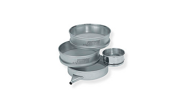 POM plastic - without window - for dry sieving for all test sieves up to 200 mm/8" dia.